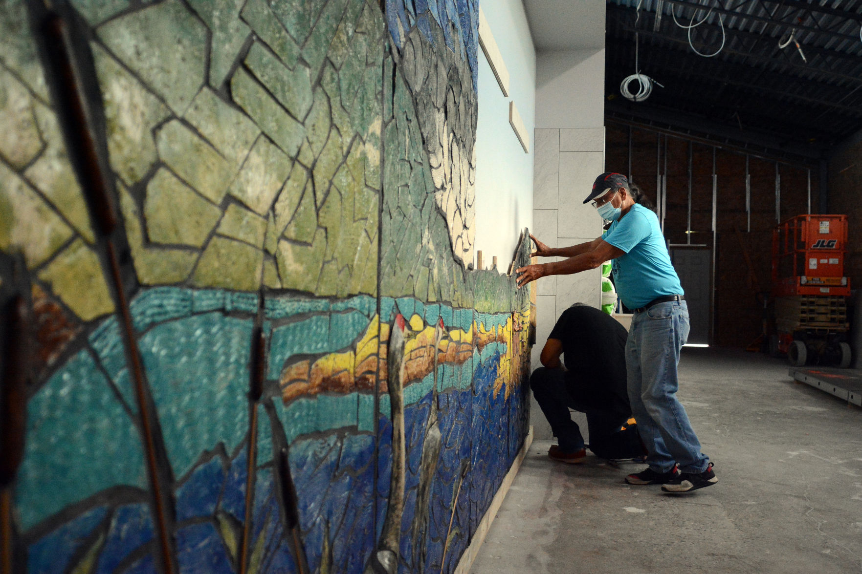 Little Eagle Arts Foundation mural for Baraboo middle school